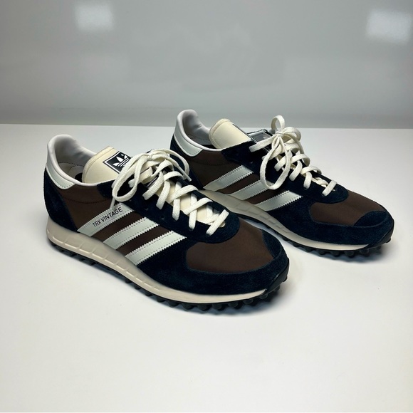 Adidas Men’s Trx Vintage Brown and Black Shoes | Size 8.5 - Picture 1 of 9